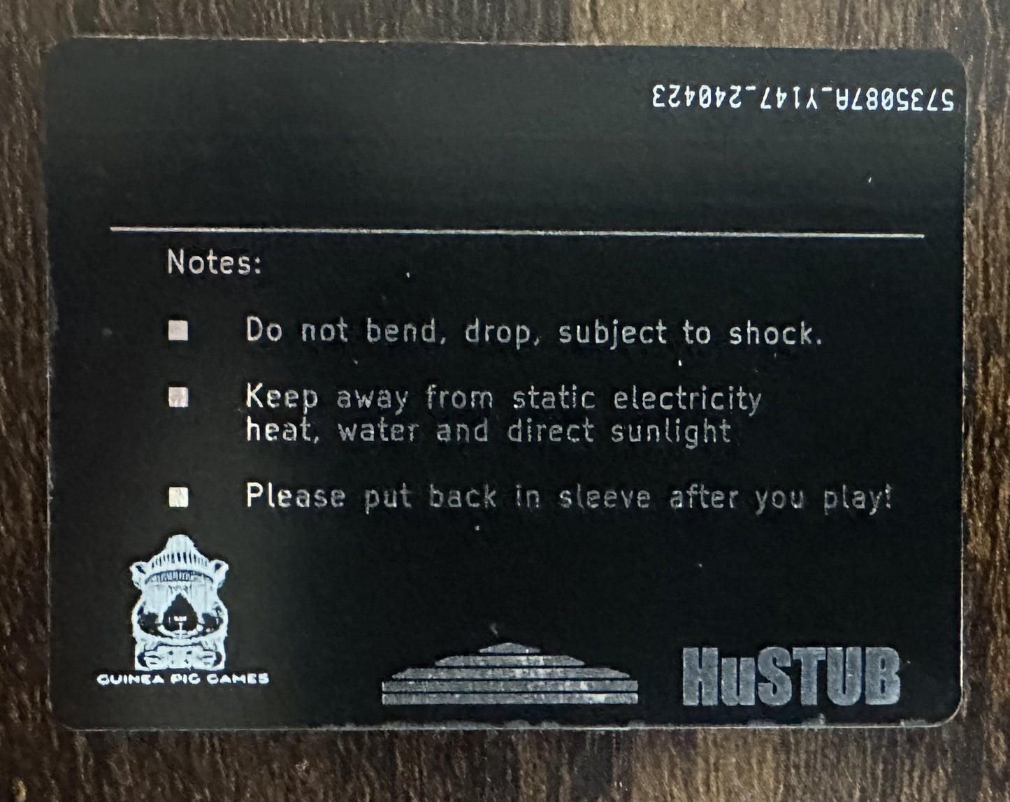 Kompakter HUCARD, der speziell für die analoge Tasche entwickelt wurde