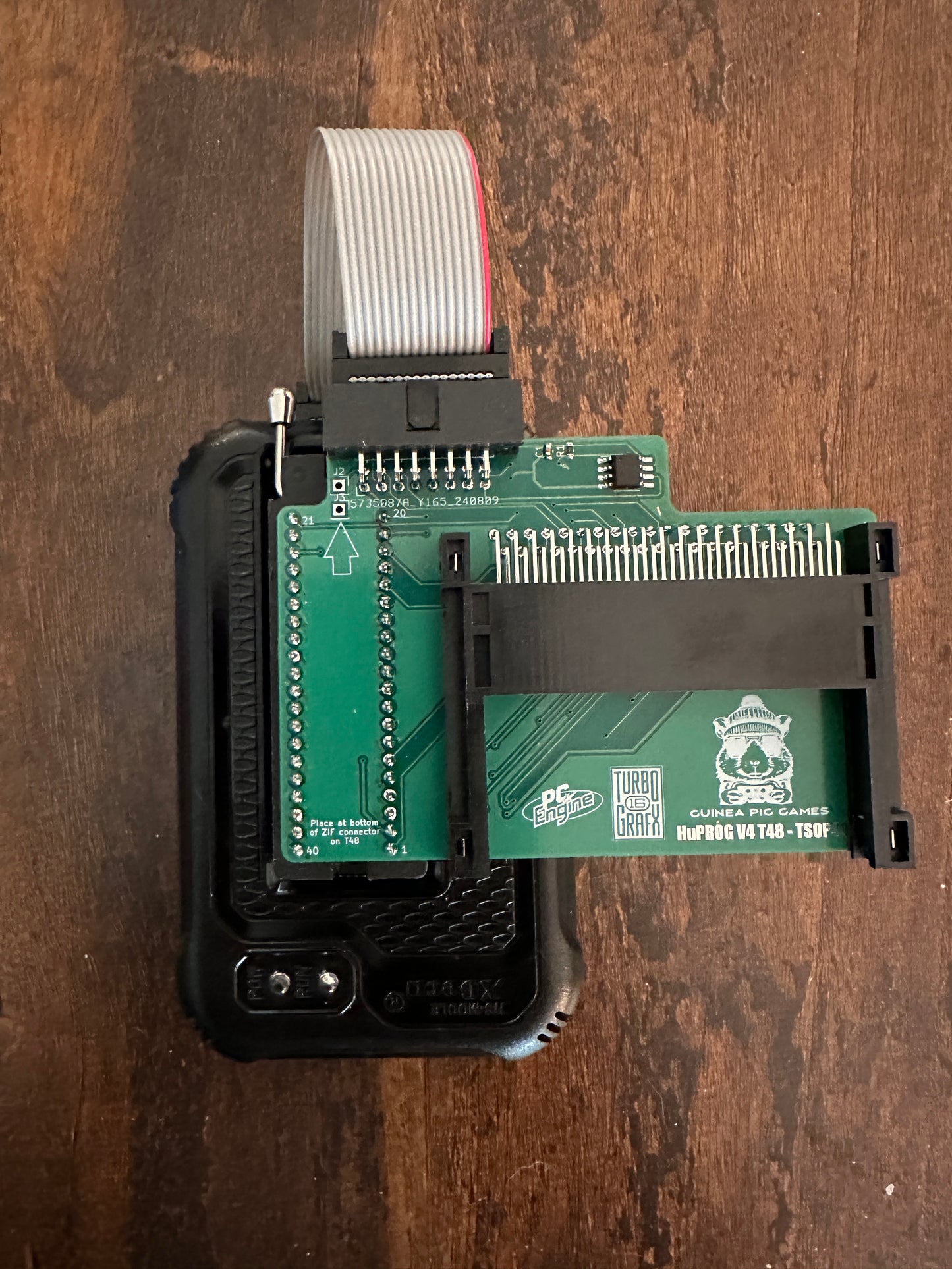 Programmateur XGECU T48 avec adaptateur de programmation GPG HUCARD