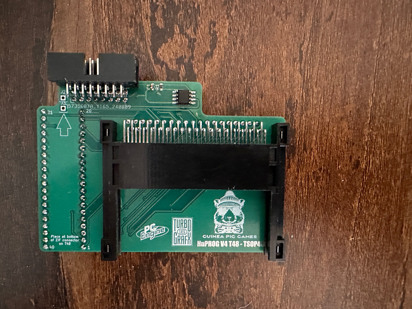Adaptateur de programmation GPG HUCARD pour le programmateur XGECU T48