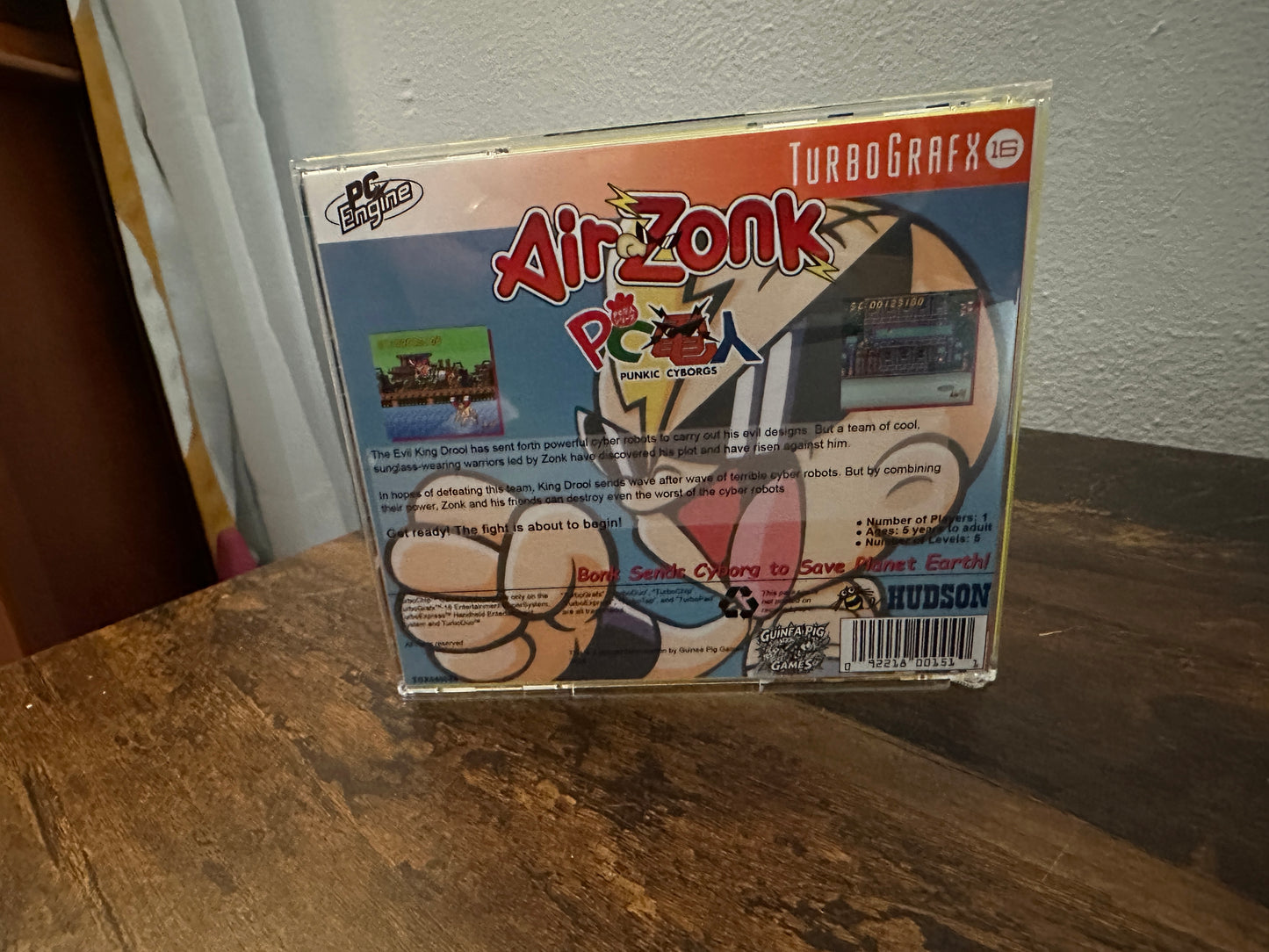 Tribute to AirZonk - Custom LED Hucard