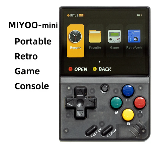 MIYOO MINI V4 PortableRetro Console de jeu portable 2.8 pouces IPS écran Consoles de jeux vidéo système Linux émulateur de jeu classique