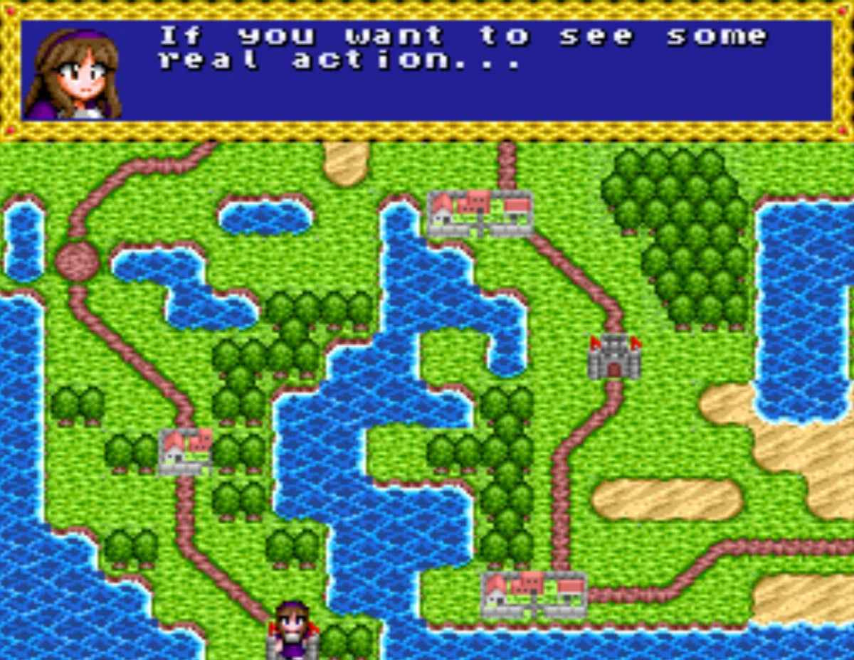 Strife Dialog Strife Sisters Video Game by Laconic Software for PC Engine or Turbogr ...