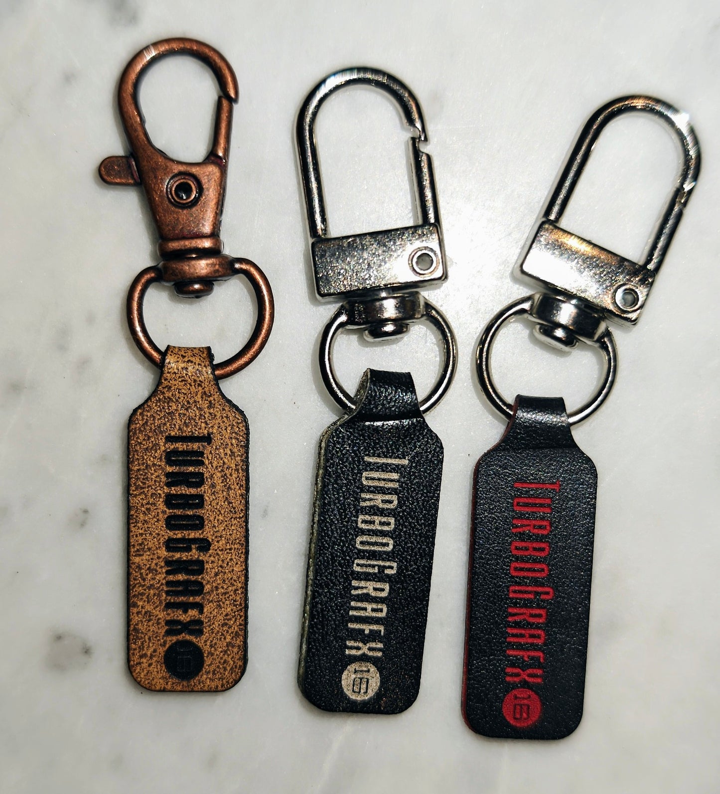 Custom TurboGrafx 16 keychain / zipper pull